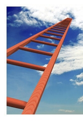 Ladder to the sky Ladder leading to the sky