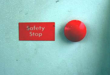 Emergency stop button